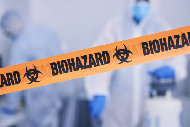 Professional Trauma Scene Cleanup technician working in Leesburg, FL